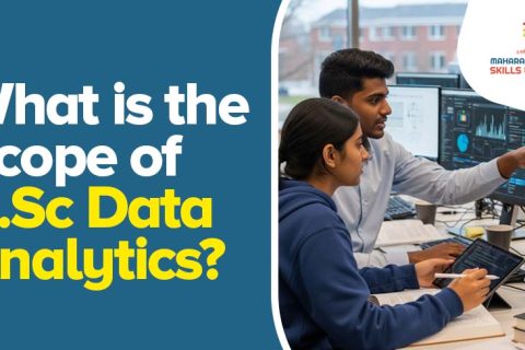What is the scope of B.Sc data analytics