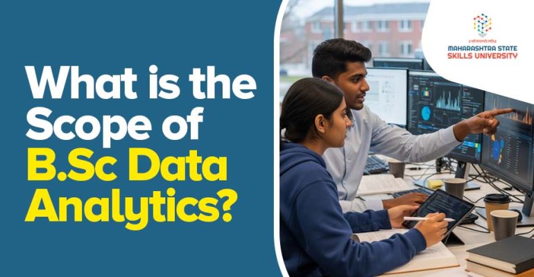 What is the scope of B.Sc data analytics